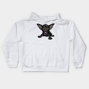 Cat-a-clysm Oriental shorthair kitten Kids Hoodie